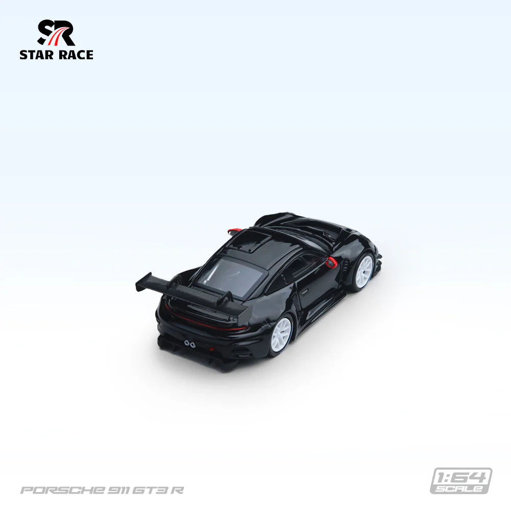 Star Race 1/64 -Porsche 911 GT3 Black Racing SR64045
