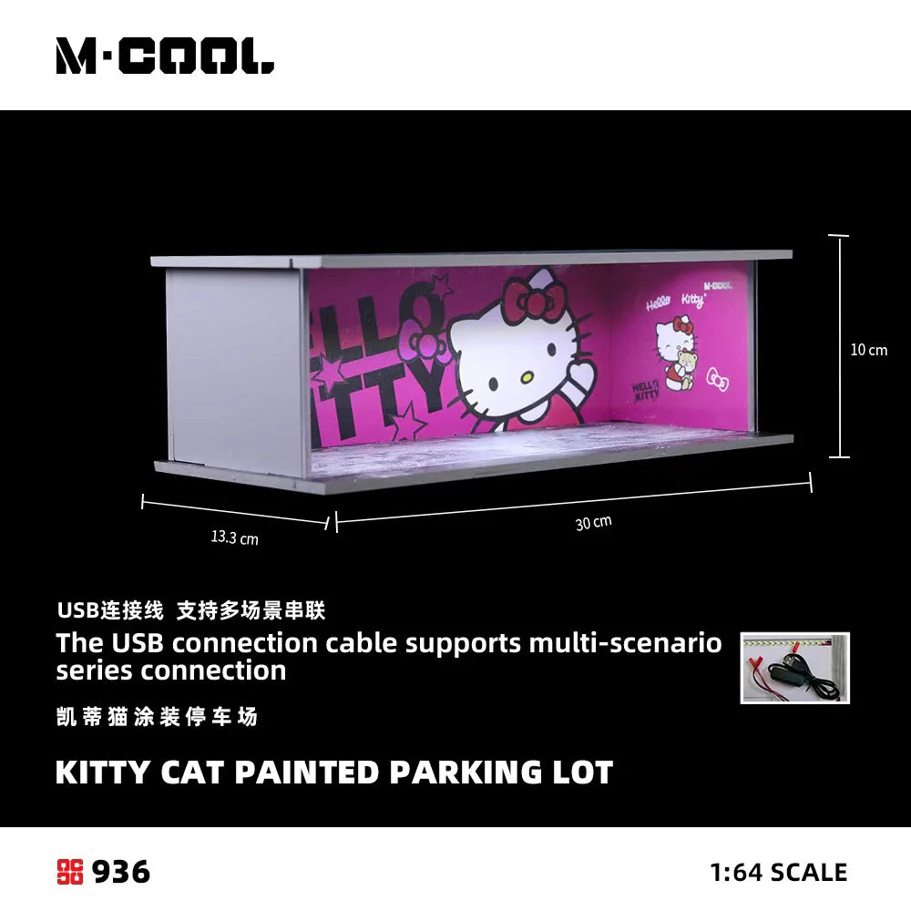 M-COOL Scène Lumineuse à Assembler Hello Kitty 1:64 MC914936