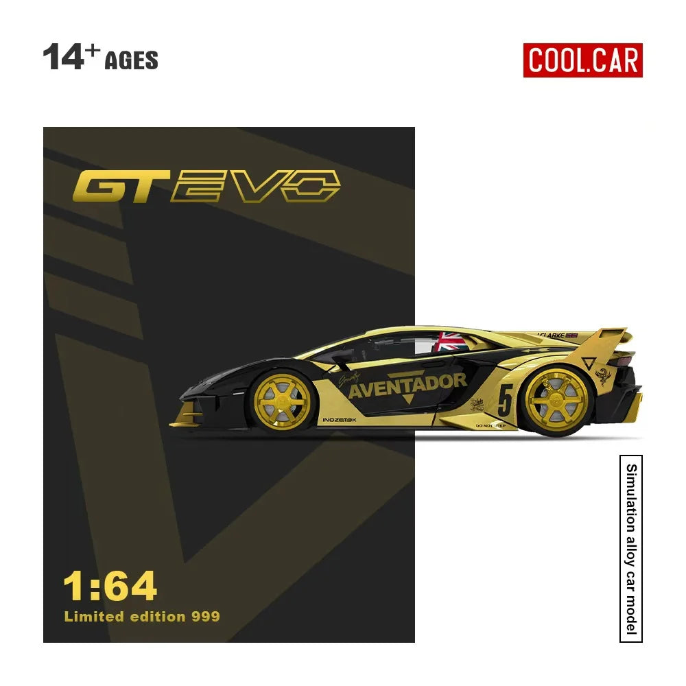 Lamborghini GT EVO V5 Black Gold – Cool Car 1:64 CC643831