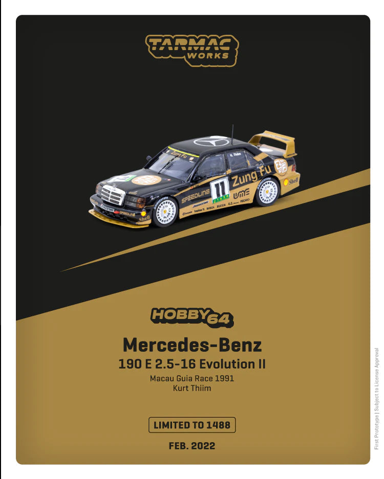 Mercedes-Benz 190 E 2.5-16 Evolution II Macau Guia Race 1991 Kurt Thiim