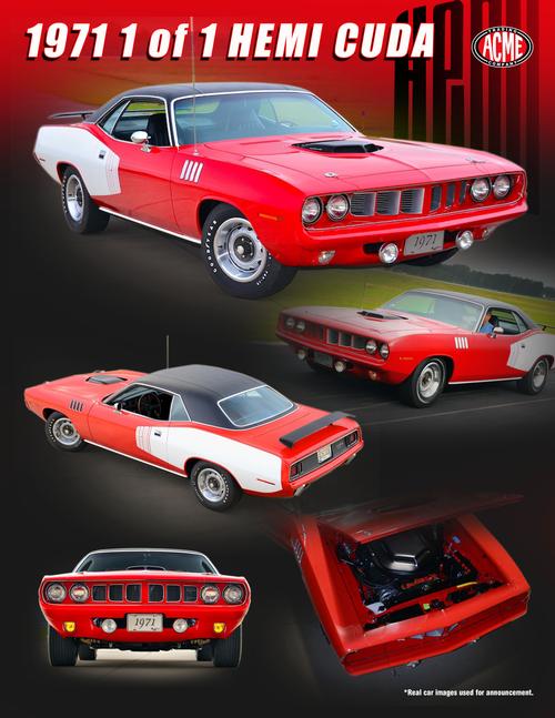 Plymouth Cuda 1971 "1 of 1"