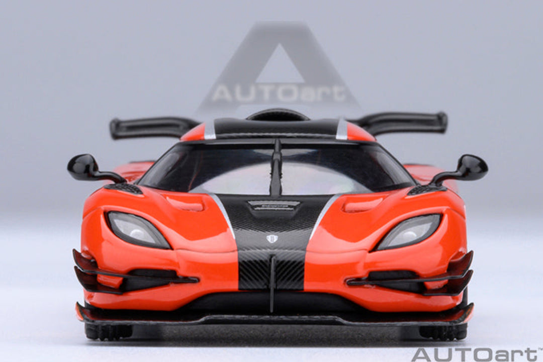 Koenigsegg One: 1 (Lava Orange/Carbon) - Autoart 1/64