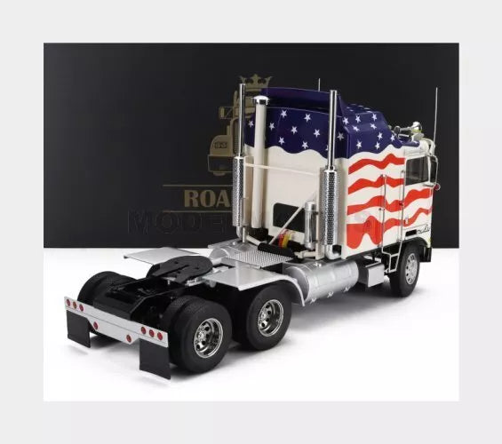 1976 Kenworth - K100 AERODYNE Tractor Truck Stars & Stripes, 1:18 *Voir Note-*See Note