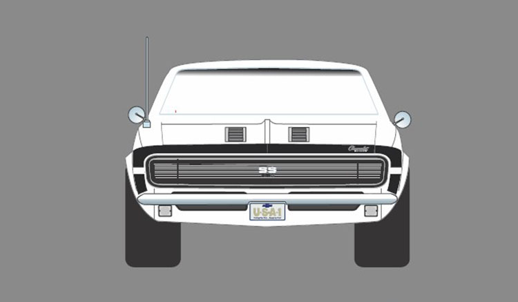 (PRE-ORDER Q2, 2025) 1967 CHEVROLET CAMAR RS/SS - CAR CRAFT TEST CAR