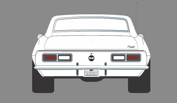 (PRE-ORDER Q2, 2025) 1967 CHEVROLET CAMAR RS/SS - CAR CRAFT TEST CAR