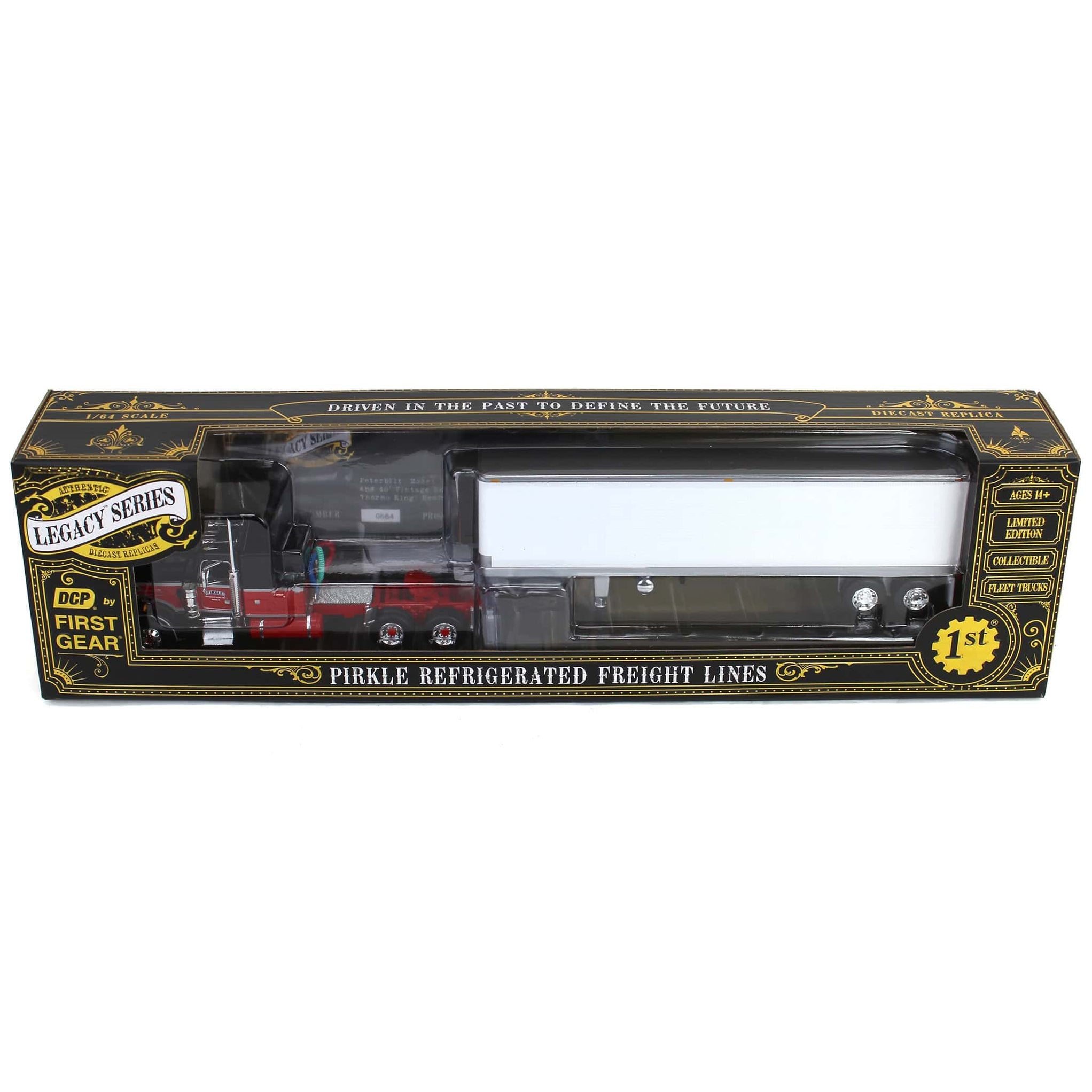 1/64 Peterbilt 359 w/ Vintage Reefer Trailer, Legacy Series
