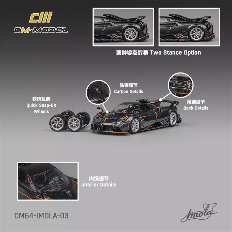 Pagani Imola,Metallic Gray (CM64-IMOLA-03)
