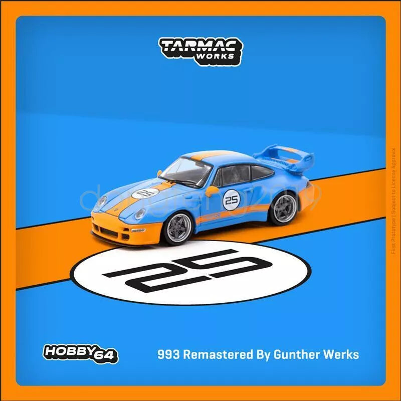 Porsche 993 Remastered By Gunther Werks (Blue & Orange)