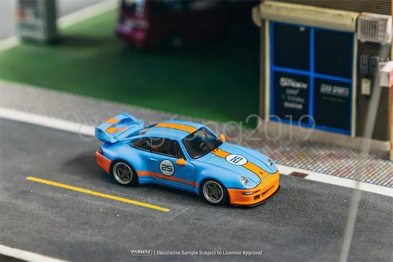 Porsche 993 Remastered By Gunther Werks (Blue & Orange)