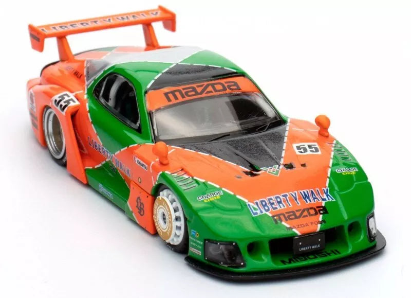 Mazda RX-7 FD3S LB-Super Silhouette (Vert et Orange)