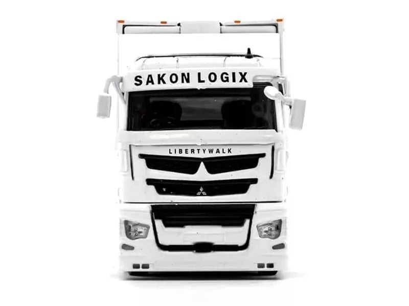 LBWK-Trucks Mitsubishi Fuso Super Great Transporter Sakon Logix