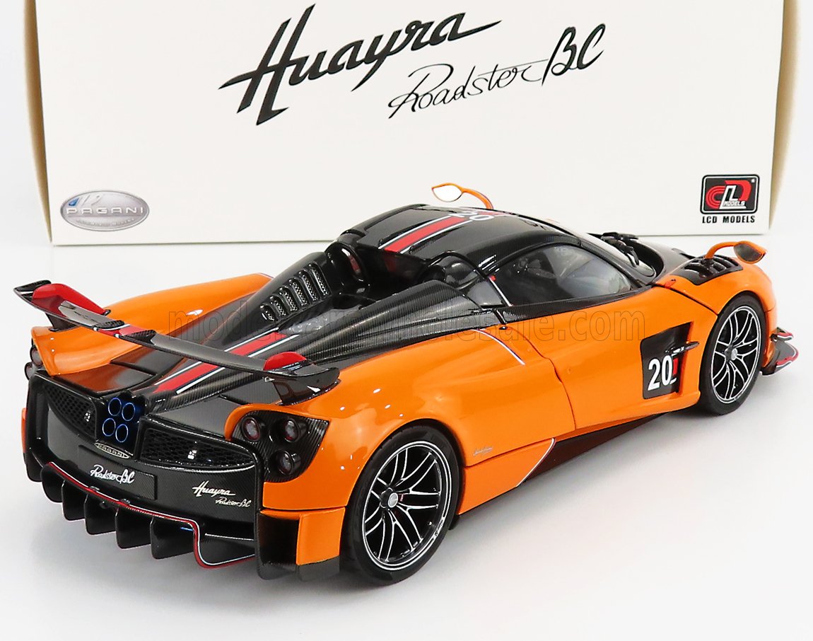 Pagani Huayra BC Roadster-(Orange)