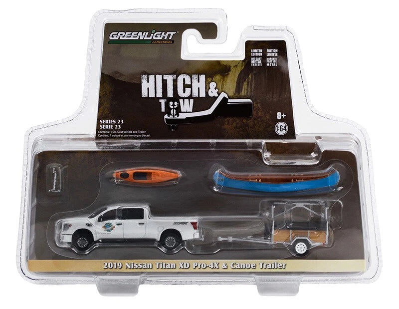 2019 Nissan Titan XD Pro-4X “Whitewater Canoe Rental” with Canoe Trailer - Hitch & Tow Series 23