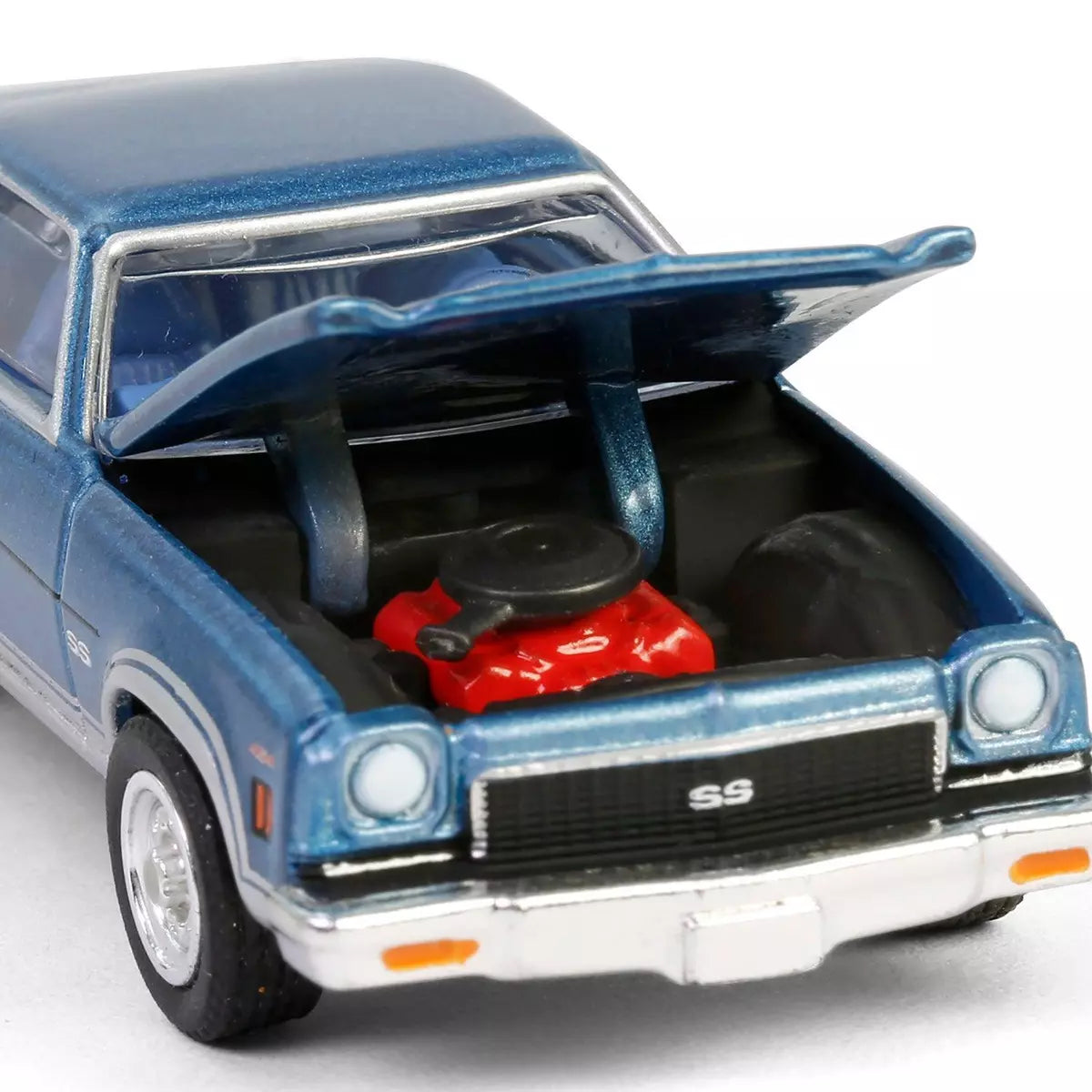 1973 Chevrolet Chevelle SS 454 Blue & Silver