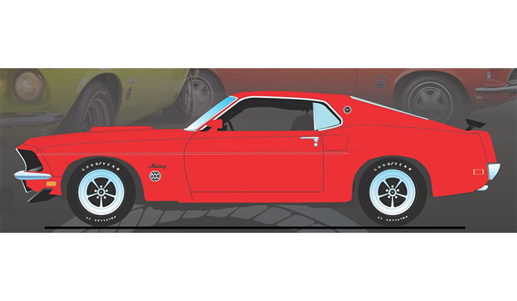 1969 Ford Mustang 600&