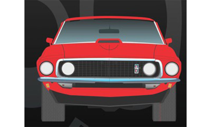 (PRE-ORDER 2026) 1969 Ford Mustang 600&