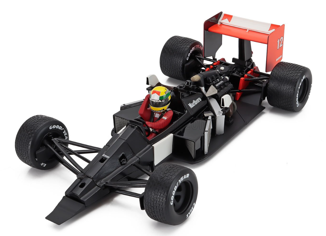 F1-MP4/4 HONDA N 12 WORLD CHAMPION WINNER BRITISH GP 1988 AYRTON SENNA