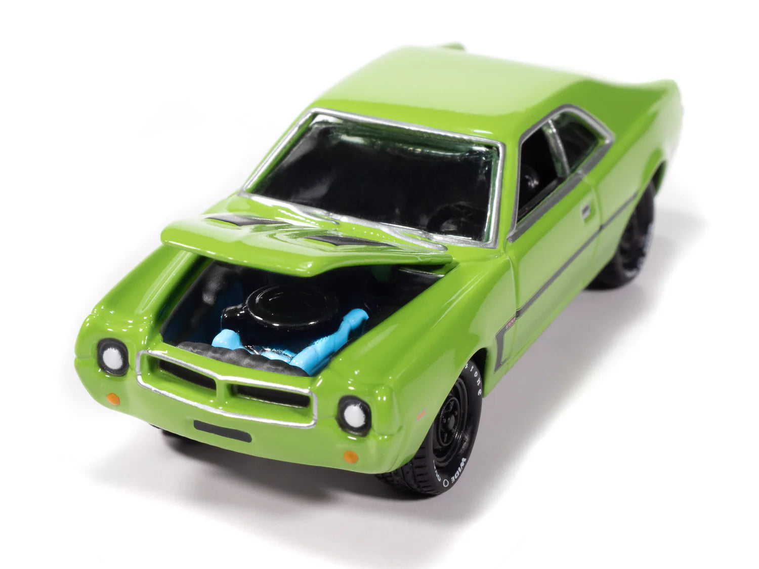 Johnny Lightning-1969 AMC Javelin (Big Bad Green) JLCG037-6
