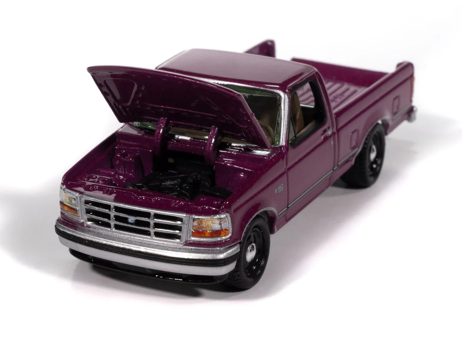 Johnny Lightning-1993 Ford F-150-(Iris Poly) JLCT017-5