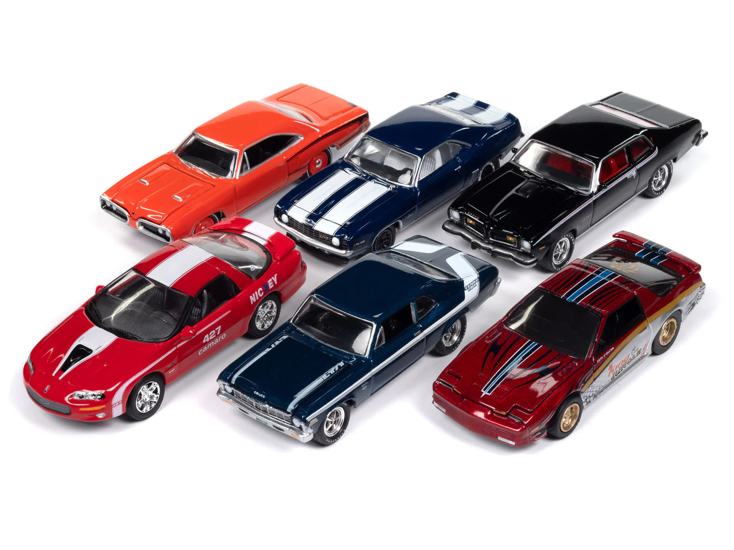 Ensemble-Set-Johnny Lightning-Muscle Cars USA 2025 Release 1 Set A (JLMC034A)