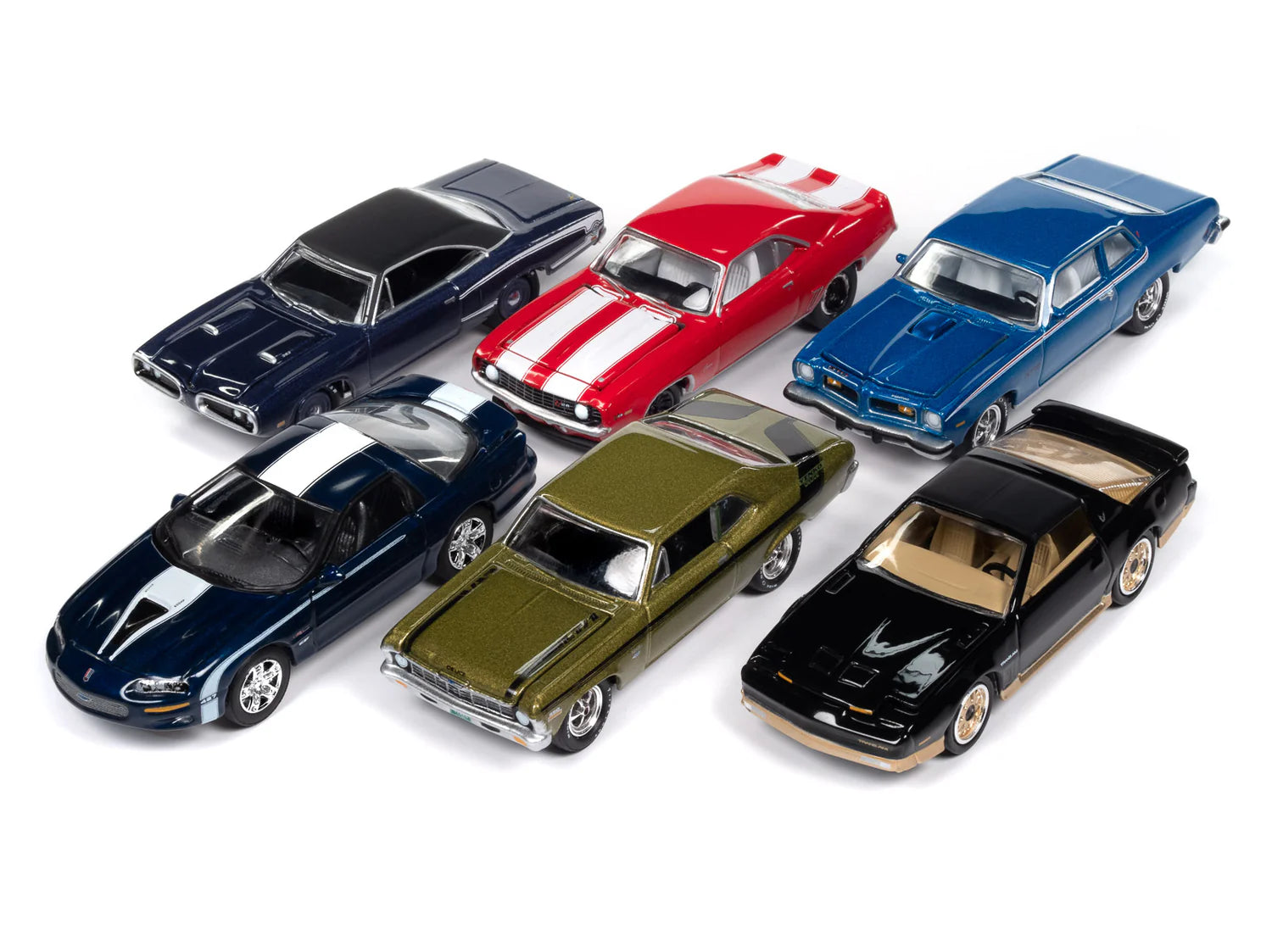 Ensemble-Set-Johnny Lightning-Muscle Cars USA 2025 Release 1 Set B (JLMC034B)