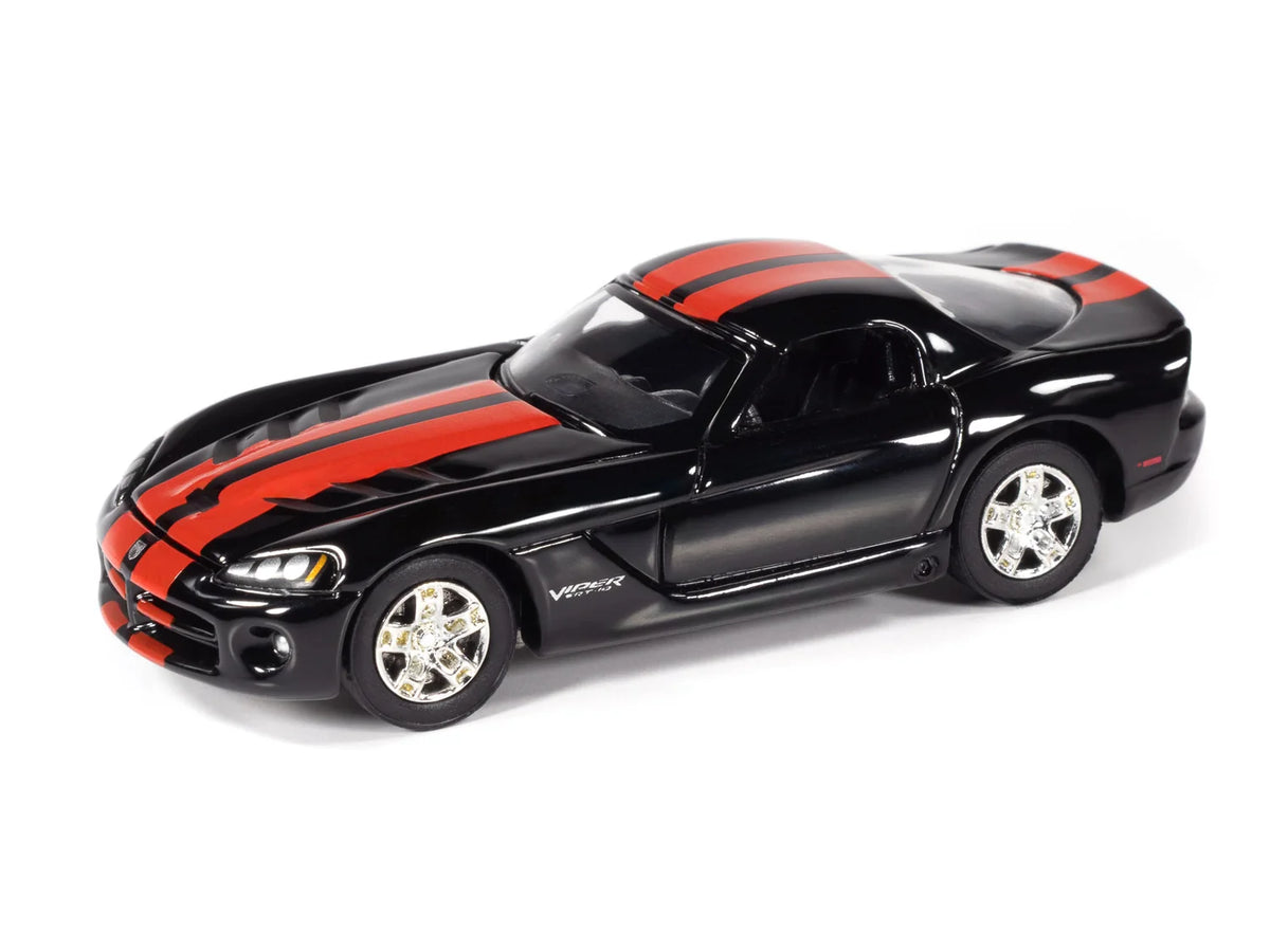 Johnny Lightning 1:64 Muscle Cars USA 2008 Dodge Viper SRT-10 – Viper Black – Mecum Auctions – JLMC035-3B-4