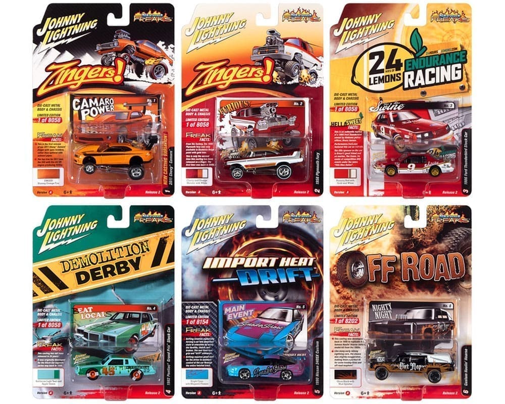 Johnny Lightning Street Freaks 2022 Release 2 Version A Set 1:64 - JLSF024-2A