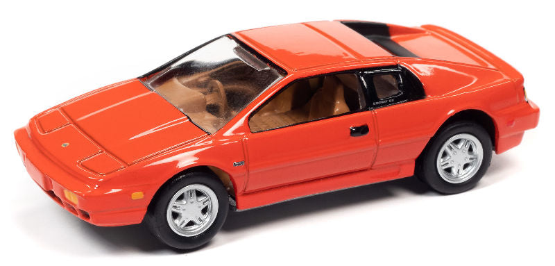 Johnny Lightning 1:64 1989 Lotus Esprit Calypso Red - Serie Classic Gold - Diecast Nuovo Incellophane