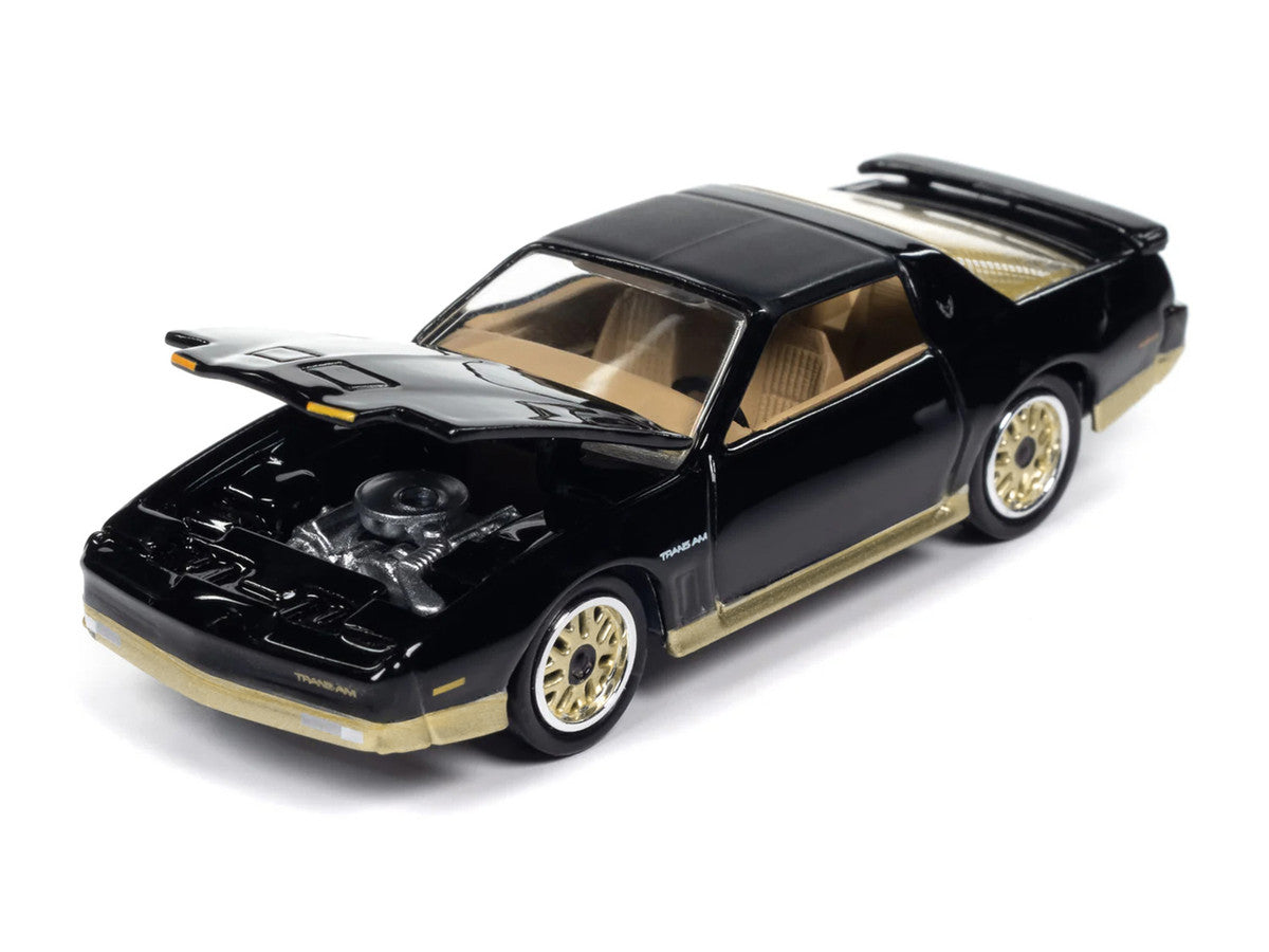 Johnny Lightning-1986 Pontiac Trans Am King of the Jungle (Gloss Black) JLS385B