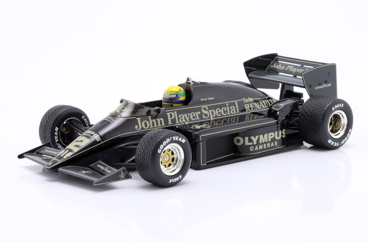 PREMIUM-X - LOTUS - F1 97T RENAULT TURBO N 12 WINNER PORTUGAL GP 1985 AYRTON SENNA