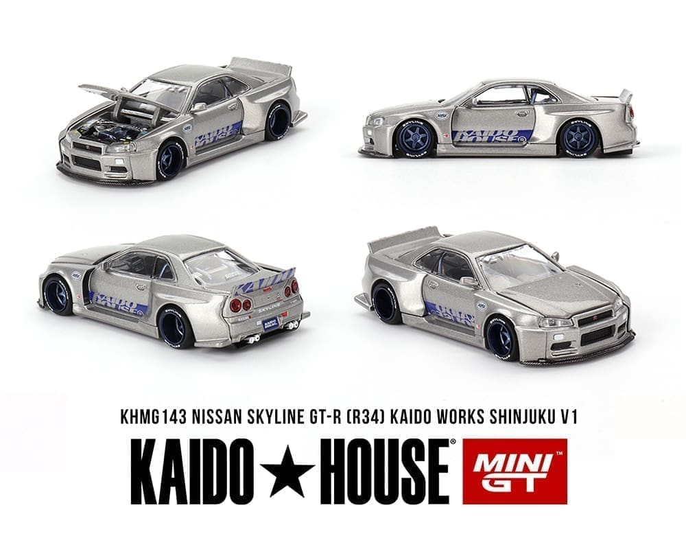 Kaido House-Nissan Skyline GT-R (R34) SHINJUKU V1 (KHMG143)