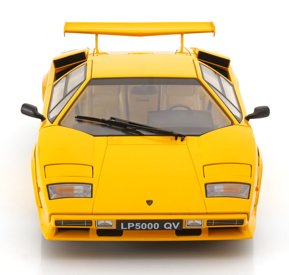 LAMBORGHINI - COUNTACH LP 5000S QV 1985-(YELLOW) 1:12 SCALE