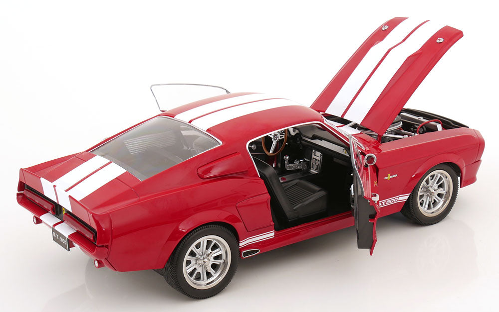 KK SCALE 1/12 - FORD USA - MUSTANG SHELBY GT500 1967 (Rouge-Red)