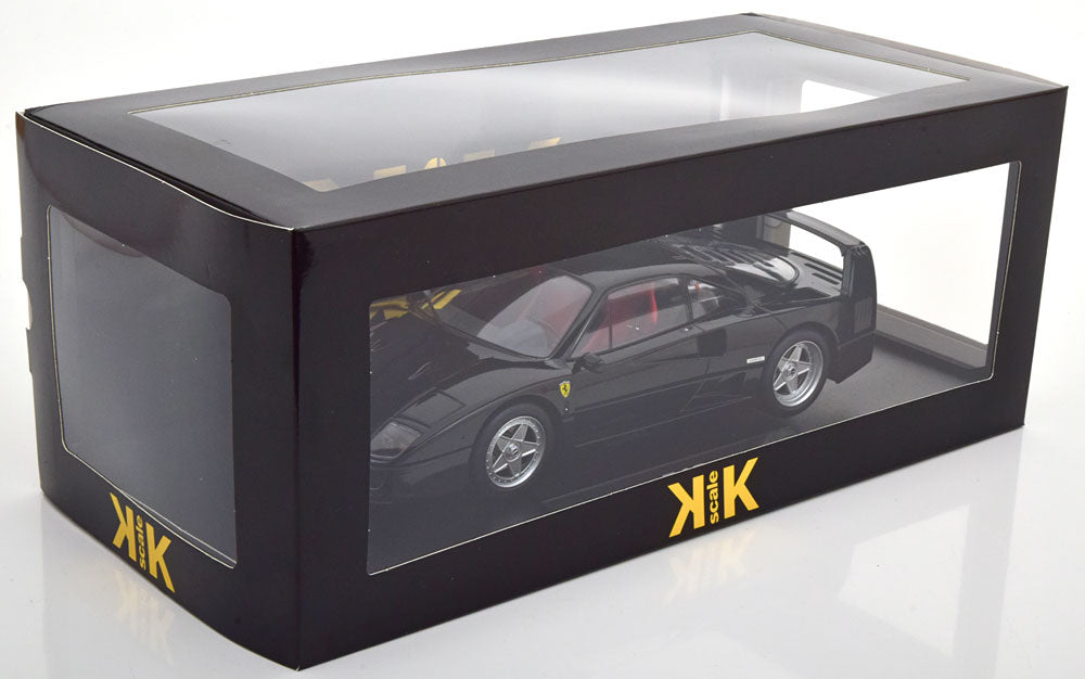 FERRARI - F40 1987 - (Black with Red Interior)