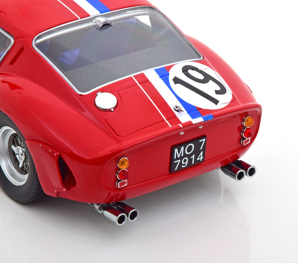 FERRARI - 250 GTO 3.0L V12 COUPE TEAM PIERRE NOBLET N 19 2nd 24h LE MANS 1962 JEAN GUICHET - PIERRE NOBLET