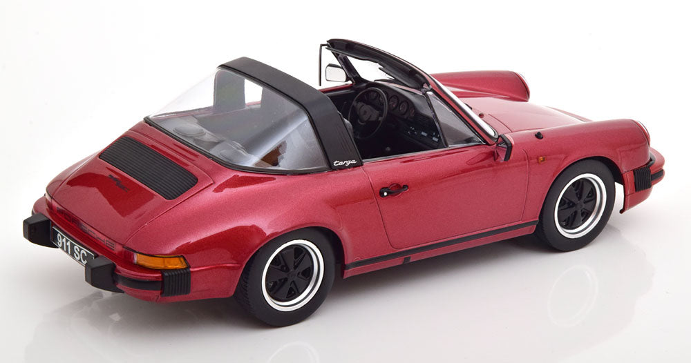 PORSCHE - 911 SC TARGA 1983 - RED (WITH EXTRA HARD-TOP)