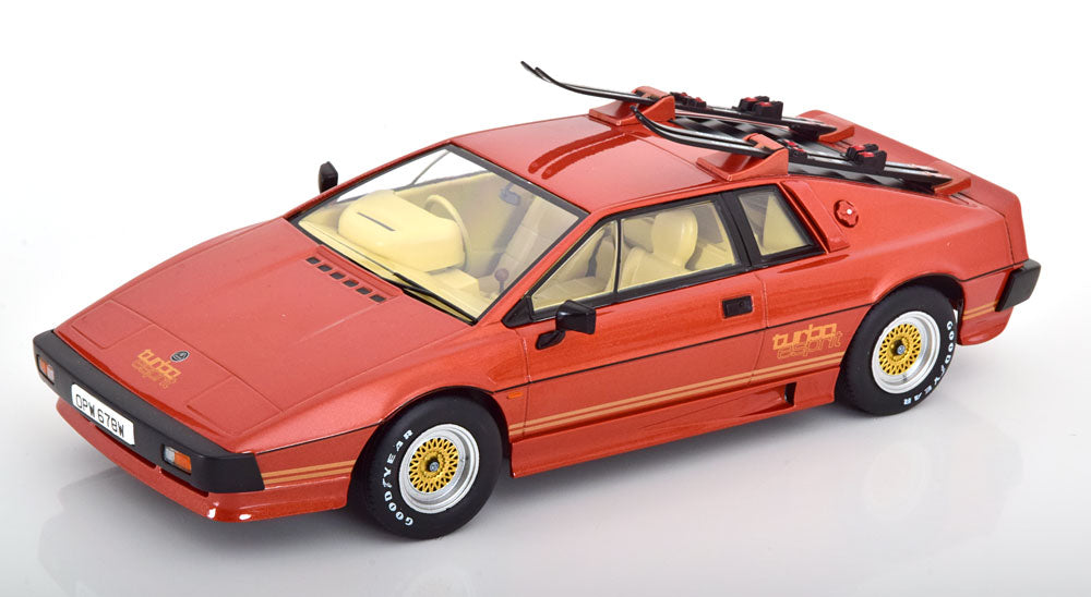 1981 Lotus Esprit Turbo -James Bond-For Your Eyes Only - with Skis - Copper