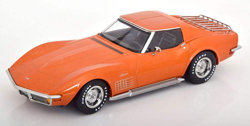 1972 Chevrolet Corvette C3, Orange, pièces de toit amovibles