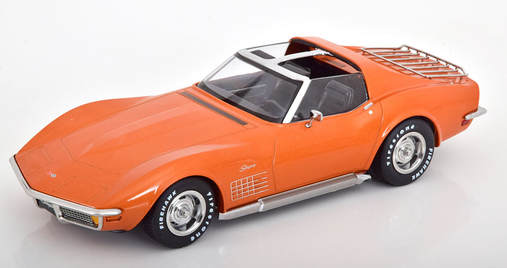 1972 Chevrolet Corvette C3, Orange, pièces de toit amovibles