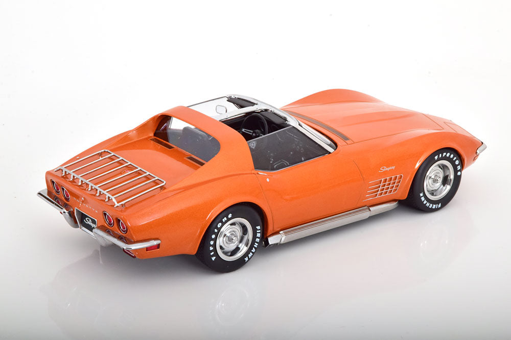 1972 Chevrolet Corvette C3, Orange, pièces de toit amovibles