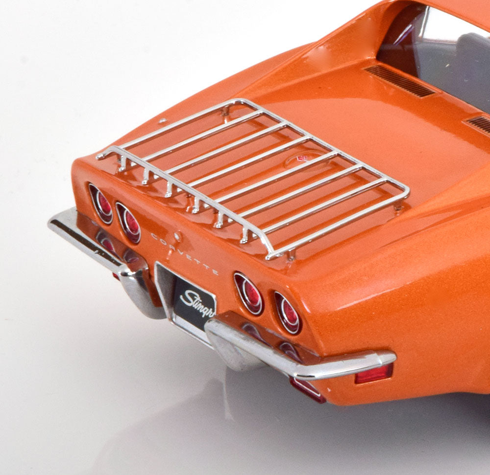 1972 Chevrolet Corvette C3, Orange, pièces de toit amovibles