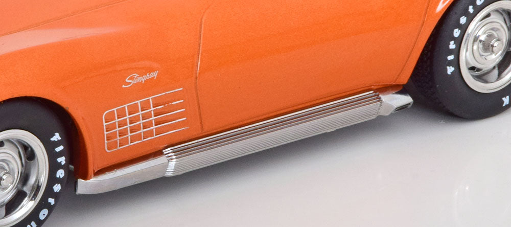 1972 Chevrolet Corvette C3, Orange, pièces de toit amovibles