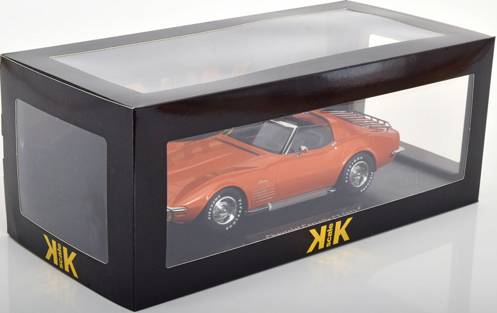 1972 Chevrolet Corvette C3, Orange, pièces de toit amovibles
