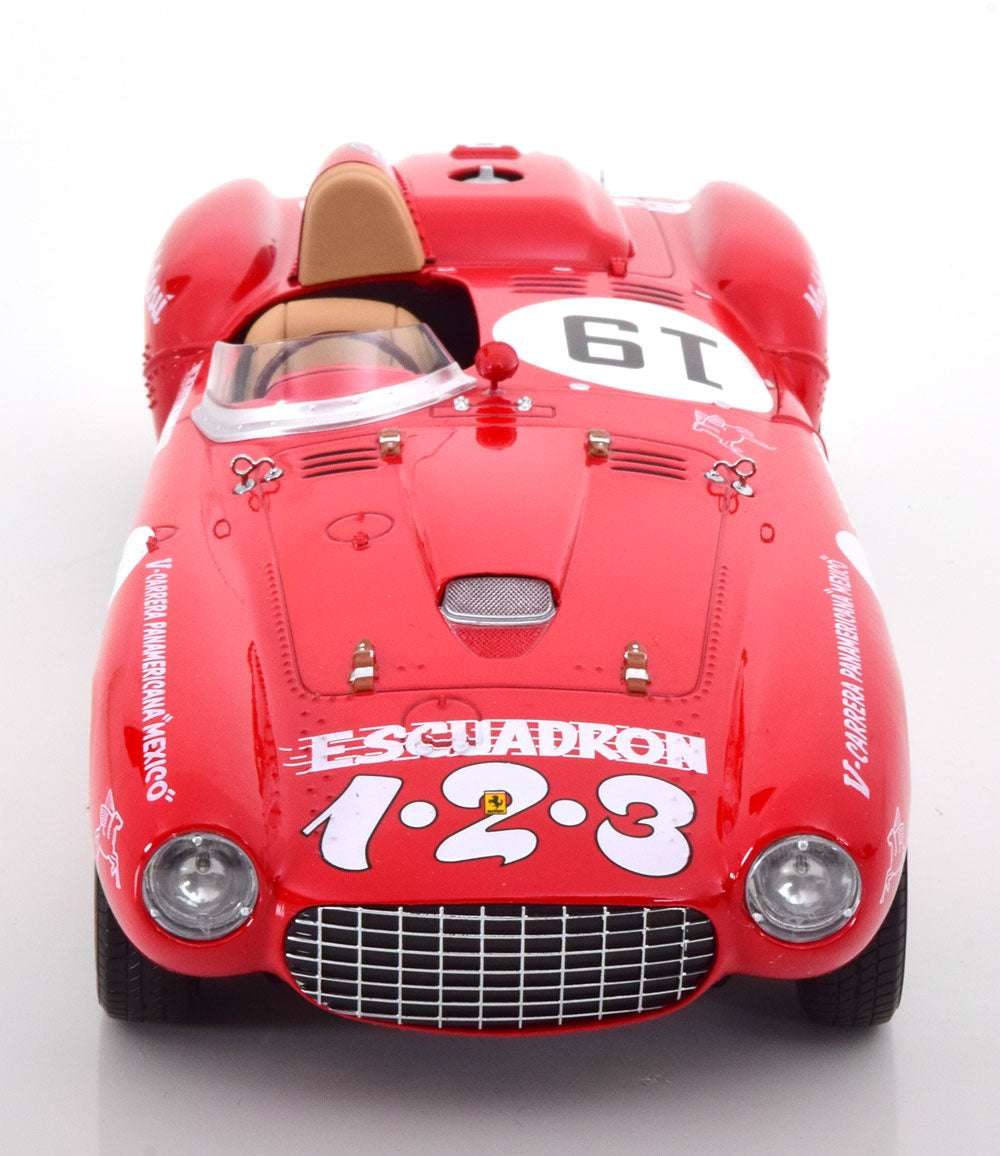 FERRARI - 375 PLUS 5.0L V12 SPIDER ESCUADRON 1.2.3 N 19 WINNER V CARRERA PANAMERICANA 1954 UMBERTO MAGLIOLI
