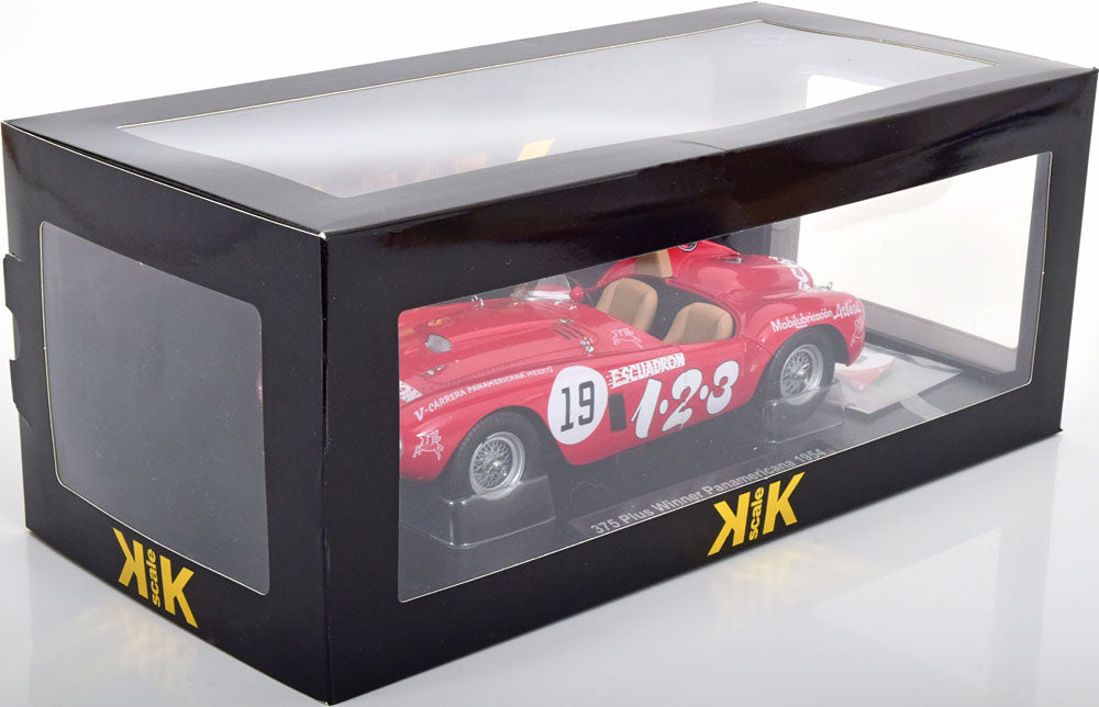 FERRARI - 375 PLUS 5.0L V12 SPIDER ESCUADRON 1.2.3 N 19 WINNER V CARRERA PANAMERICANA 1954 UMBERTO MAGLIOLI