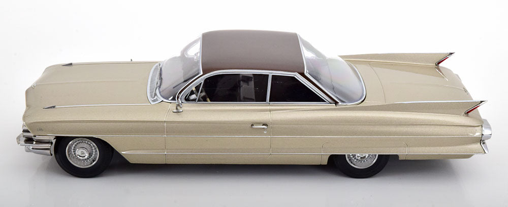 Cadillac Deville 62 Coupe 1961 (Beige-Brown Metallic)