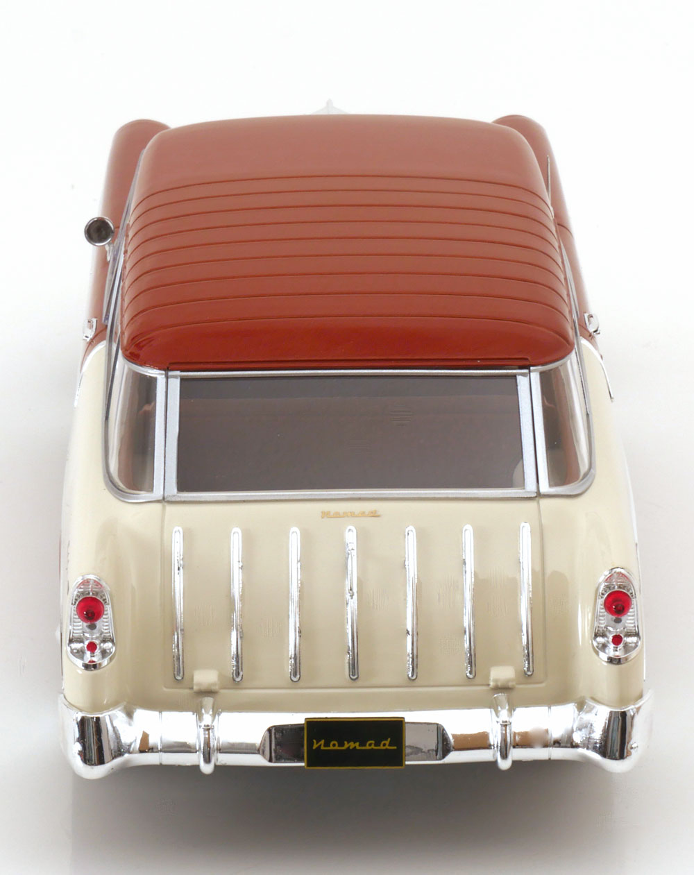 CHEVROLET -1956 BEL AIR NOMAD SW STATION WAGON CUSTOM (BRUN MÉTALLIQUE -CRÈME)