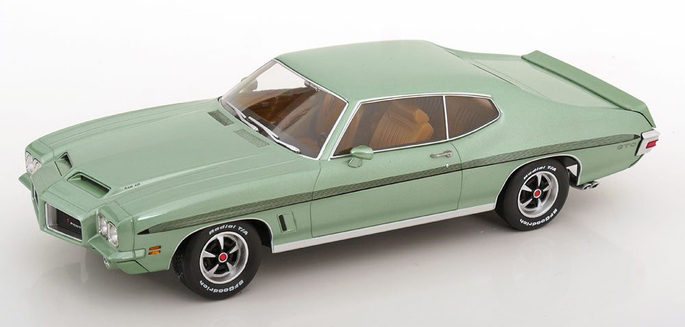 1972 PONTIAC - GTO LEMANS RAM AIR COUPE-(Green)