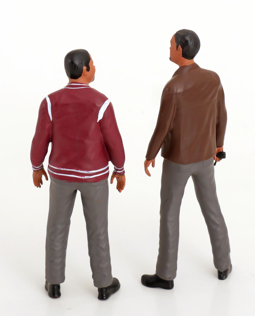 KK-Scale 1:18 Lincoln Continental décapotable 1963 noire – Film Bad Boys avec figurines Mike et Marcus – KKDC181521 + KKFIG052