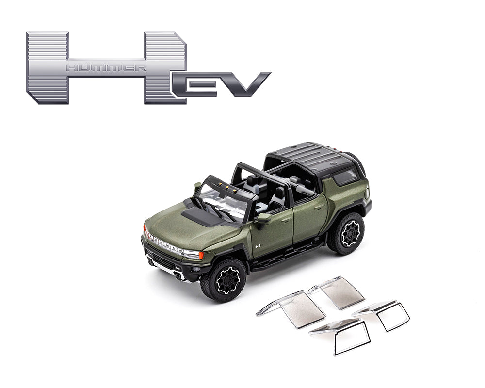 2023 GMC Hummer EV SUV (Green Metallic with Black Top)359